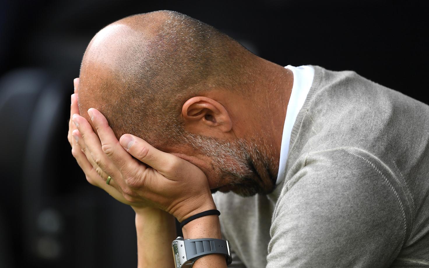 Manchester City peatreener Pep Guardiola