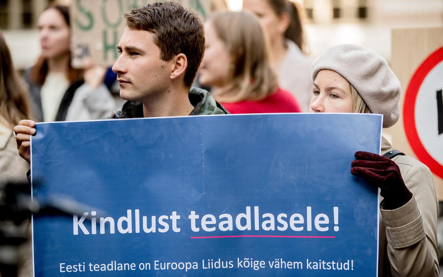 Meeleavaldus kõrghariduse ja teaduse rahastamiseks Tallinnas