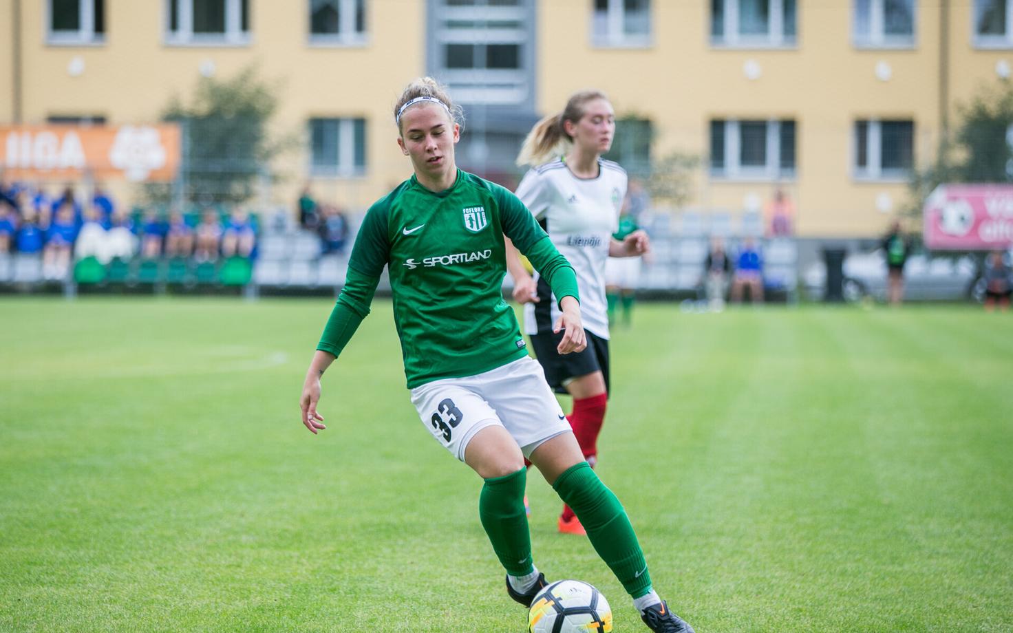 FC Flora mängija Kelly Rosen