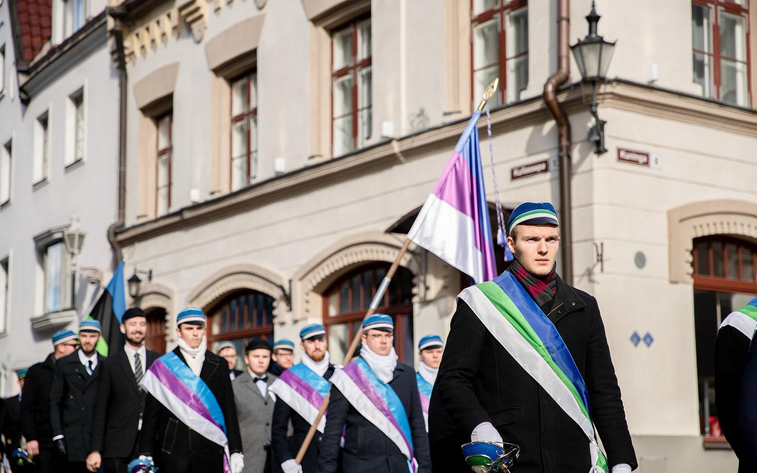 В Таллинне и Эстонии отметили День сопротивления.