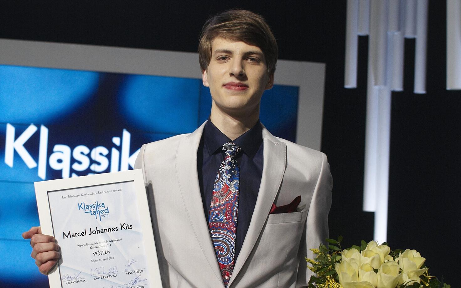 Võistluse esimene võitja Marcel Johannes Kits