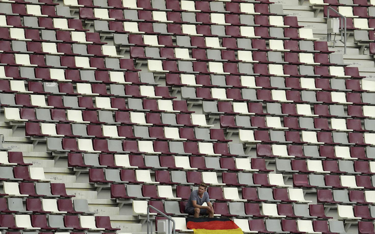 Üksik Saksamaa fänn Doha kergejõustiku MM-i neljandal päeval