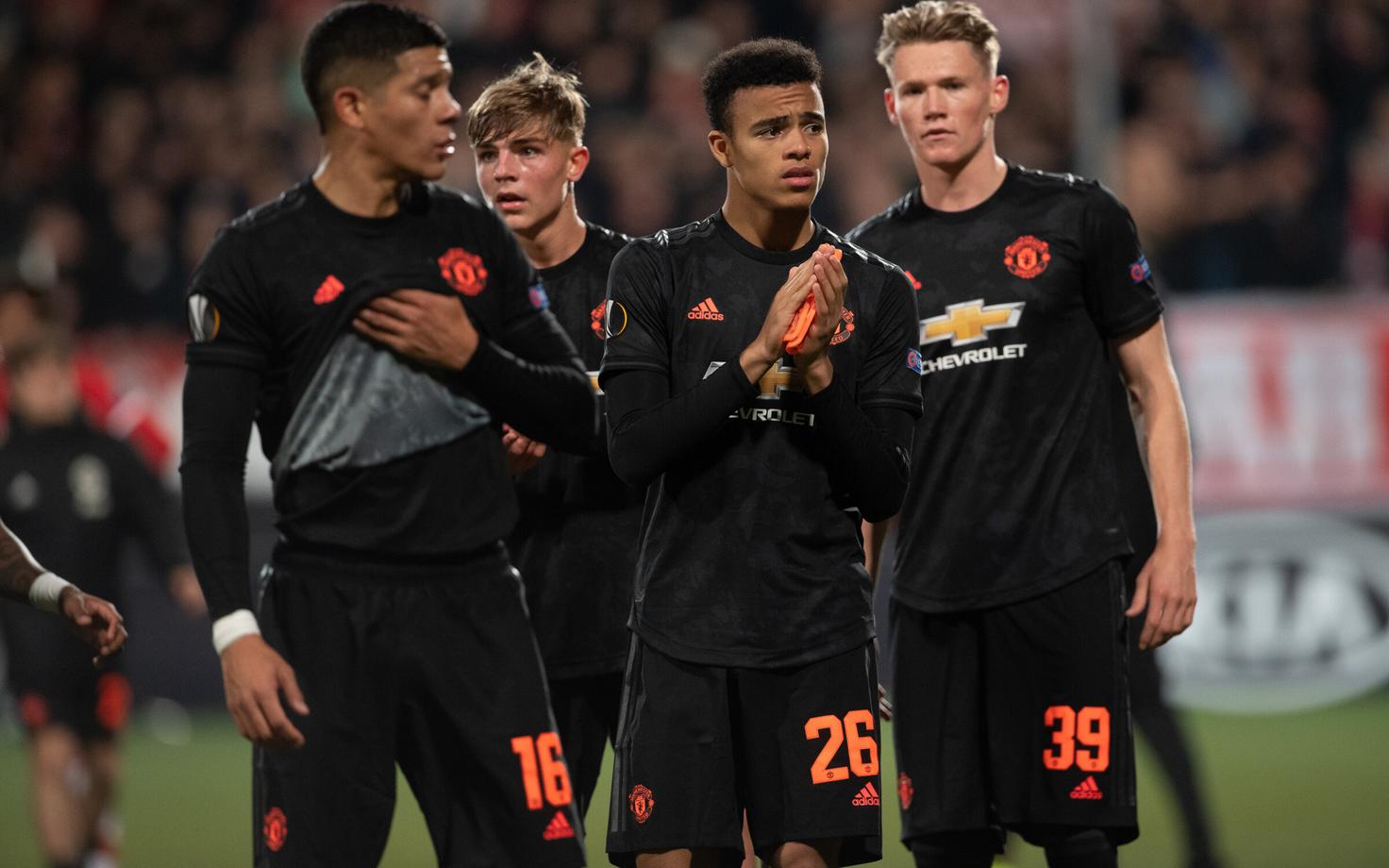 Manchester Unitedi pettunud mängijad.
