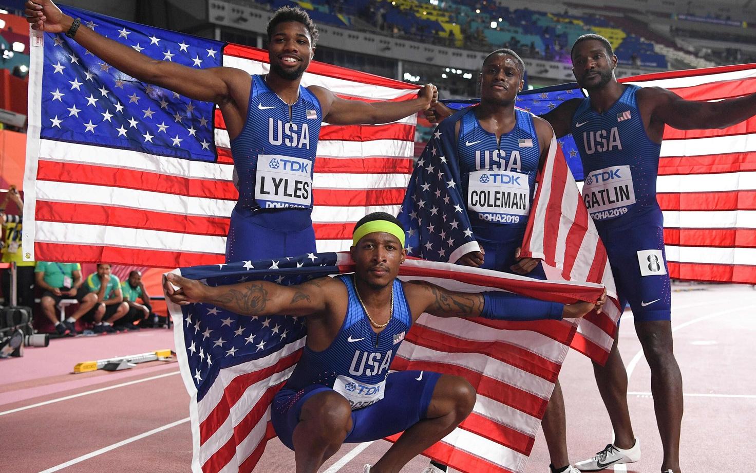 USA meeste 4x100 m teatenelik