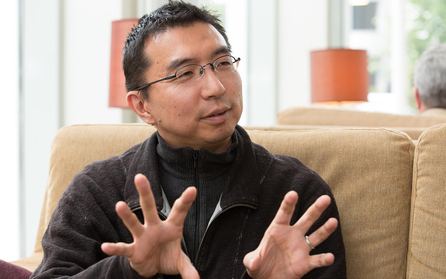 Jaapani arhitekt Sou Fujimoto 2014. aastal Tallinnas.