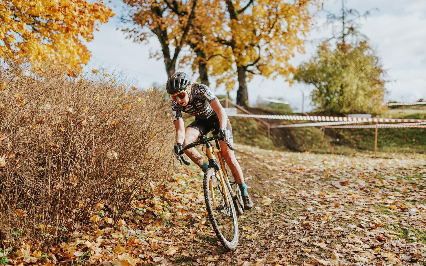Mari-Liis Mõttus cyclo-crossi Eesti meistrivõistlustel