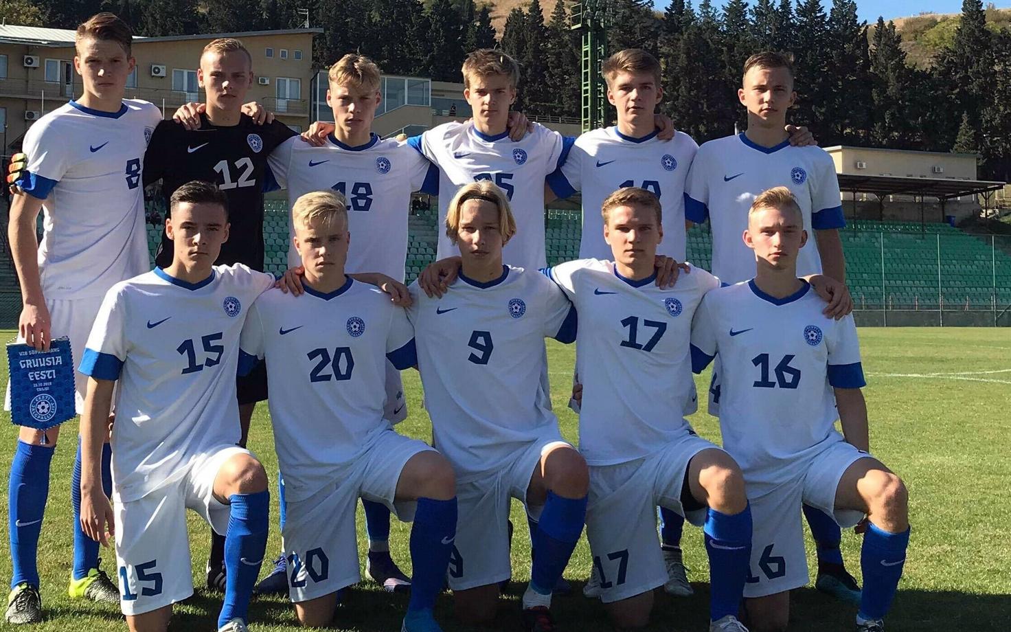Eesti U-18 jalgpallikoondis