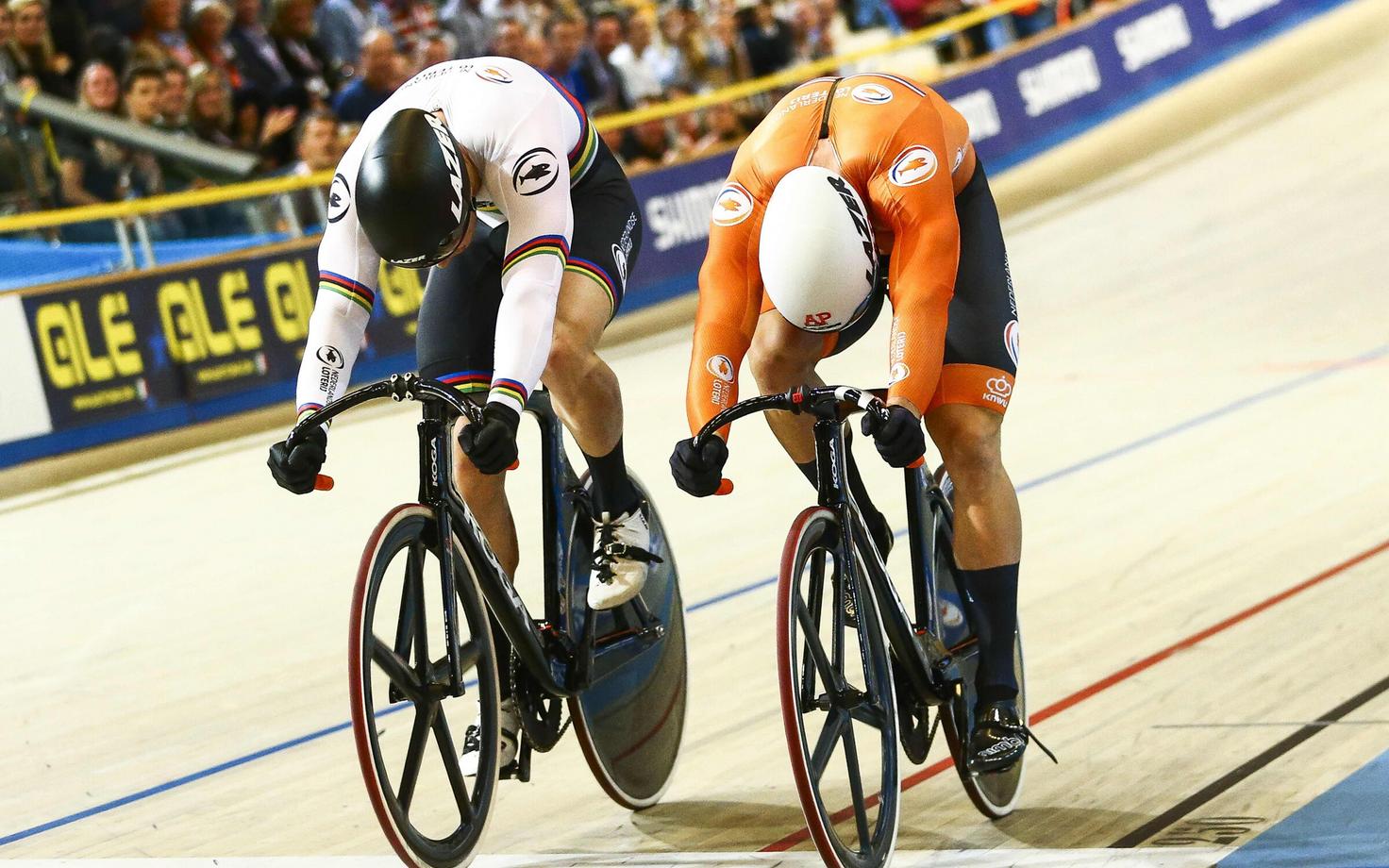 Harrie Lavreysen ja Jeffrey Hoogland