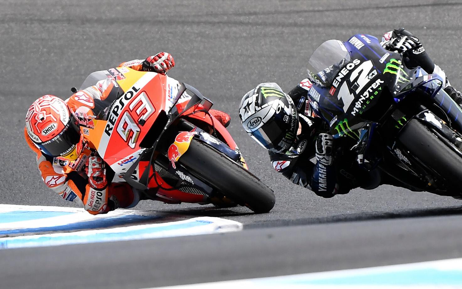 Marc Marquez ja Maverick Vinales