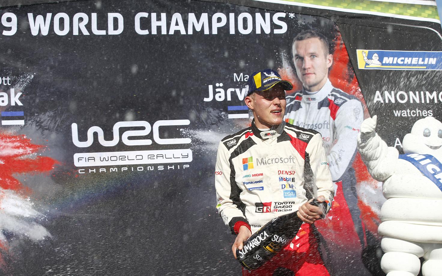 Ott Tänak ja Martin Järveoja tulid Kataloonias ralli maailmameistriteks