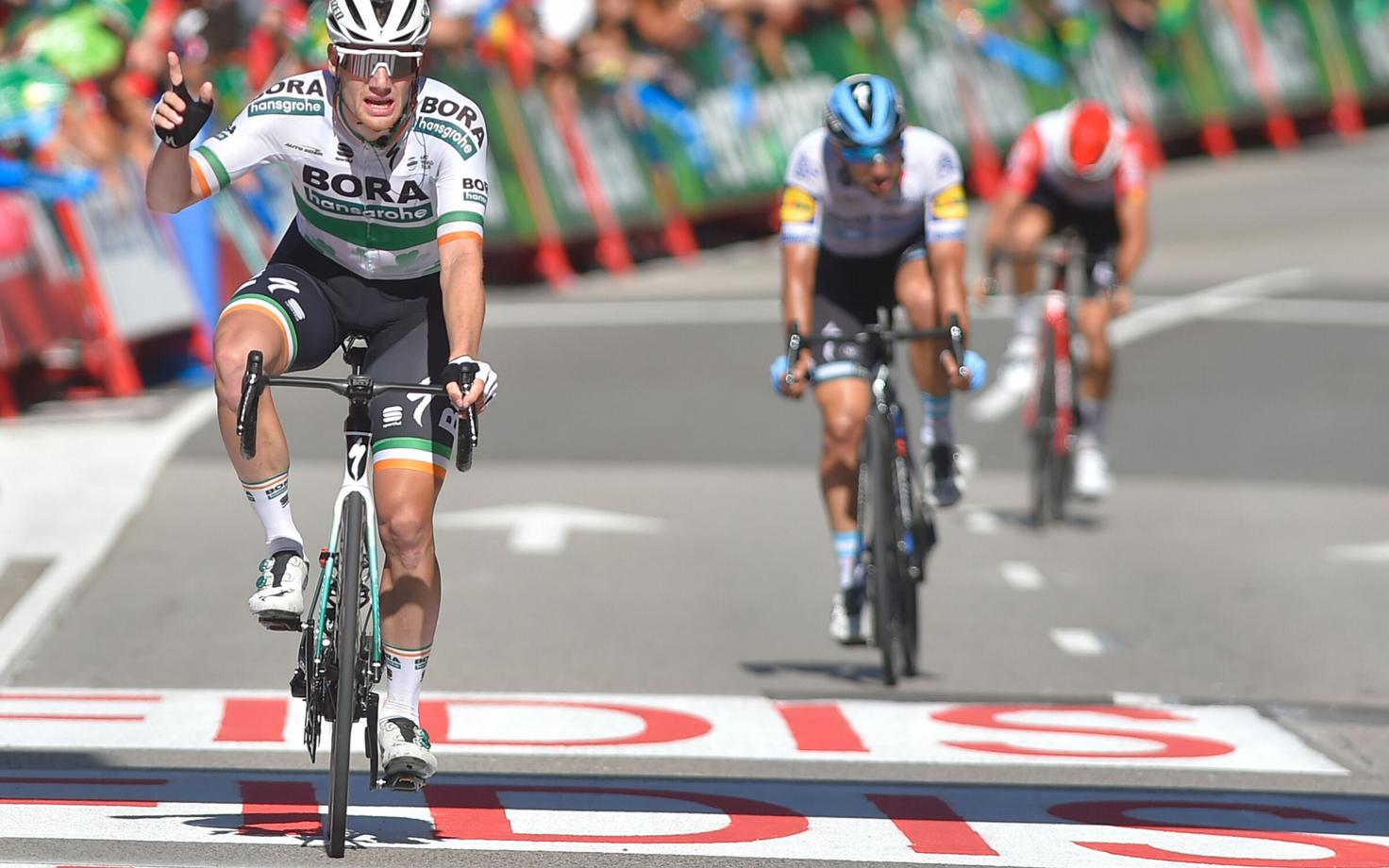 Sam Bennett VUelta 14. etapi finišis