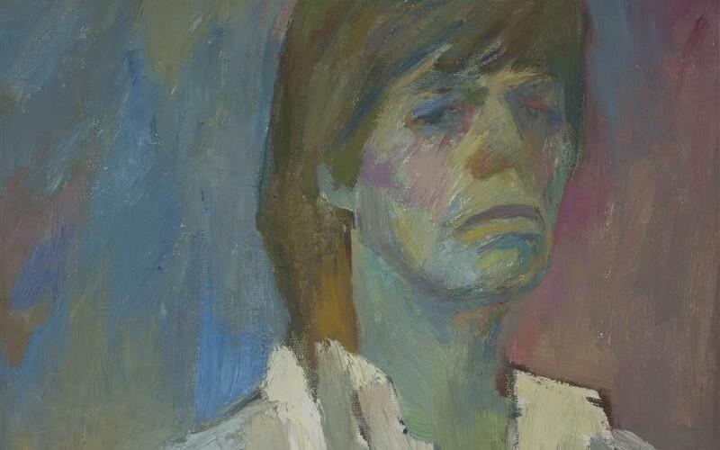 Helle Vahersalu. Isekas nägu. Õli, lõuend, 1985. Autori omand