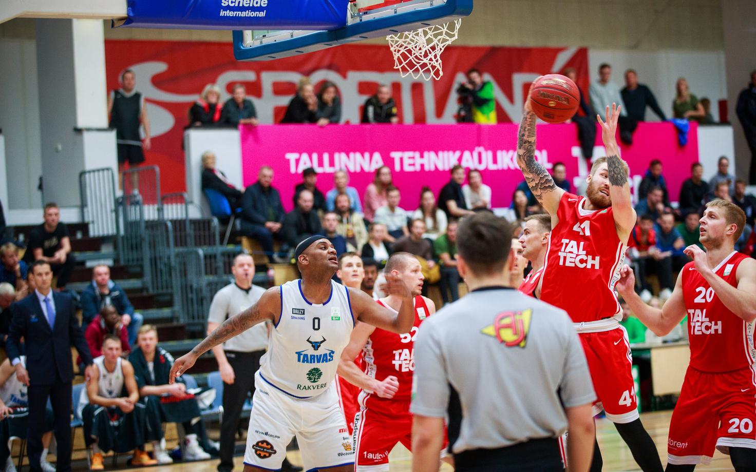 Eesti-Läti korvpalliliiga: TalTech - Rakvere Tarvas