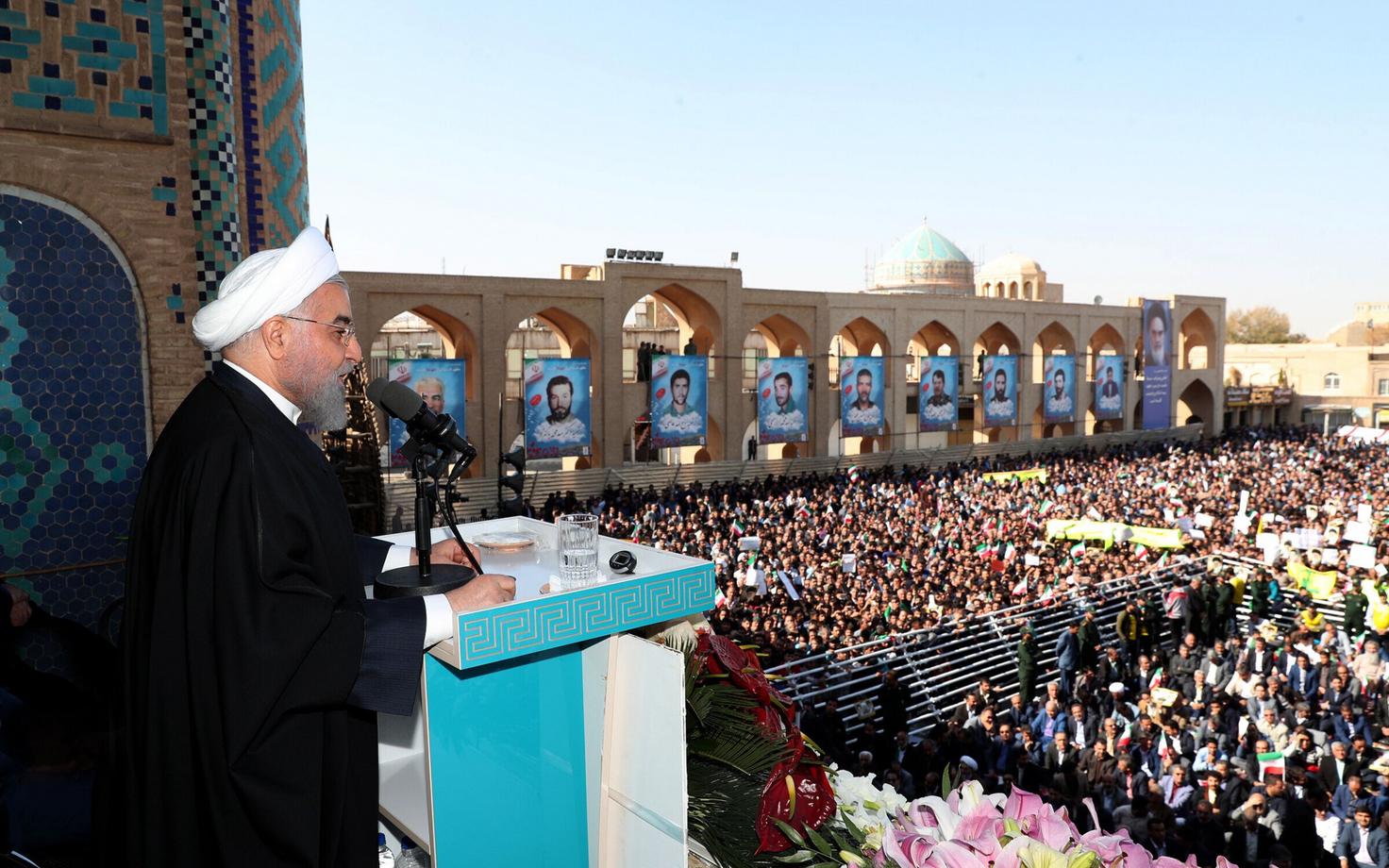 Iraani president Hassan Rouhani.