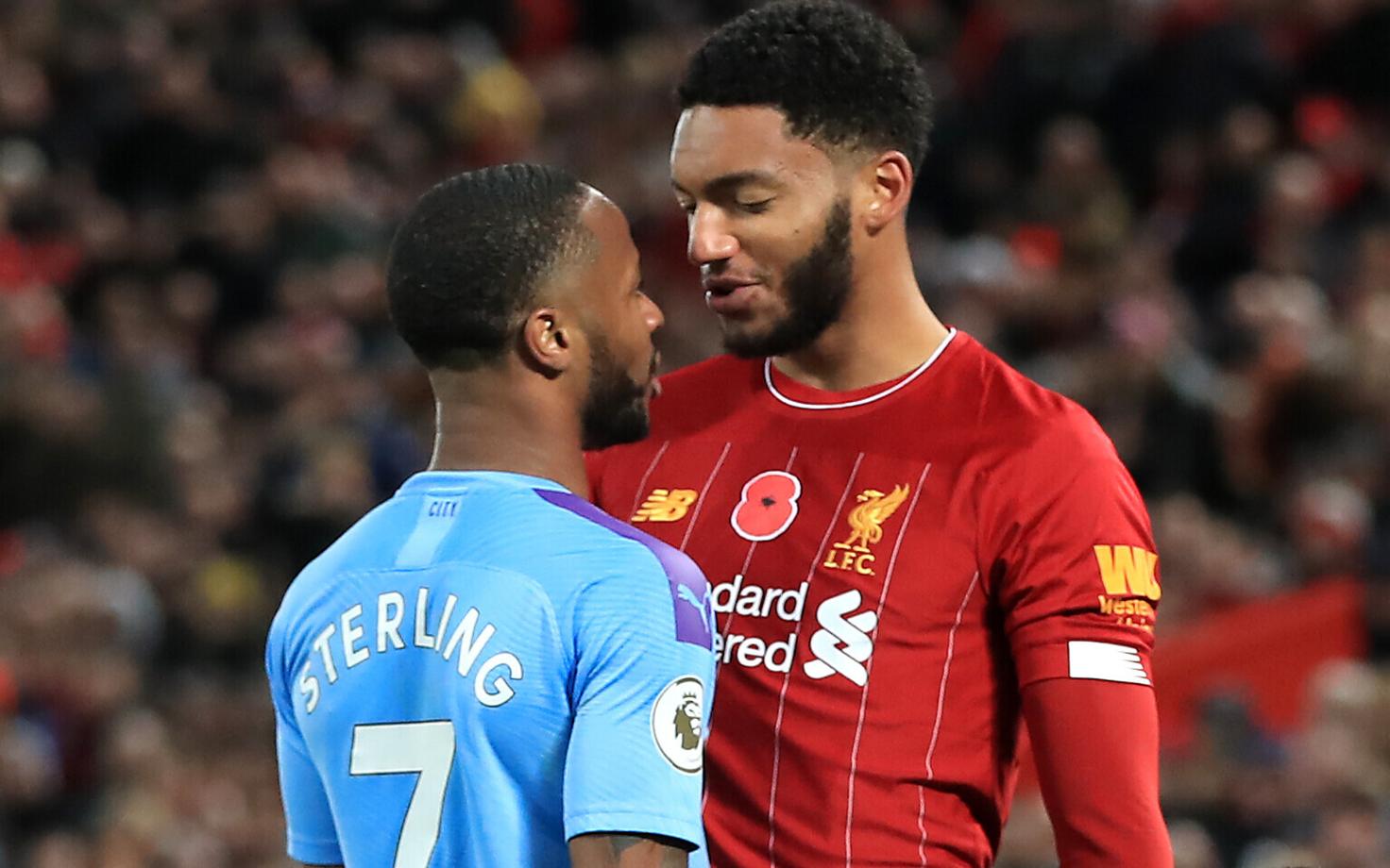 Raheem Sterling ja Joe Gomez
