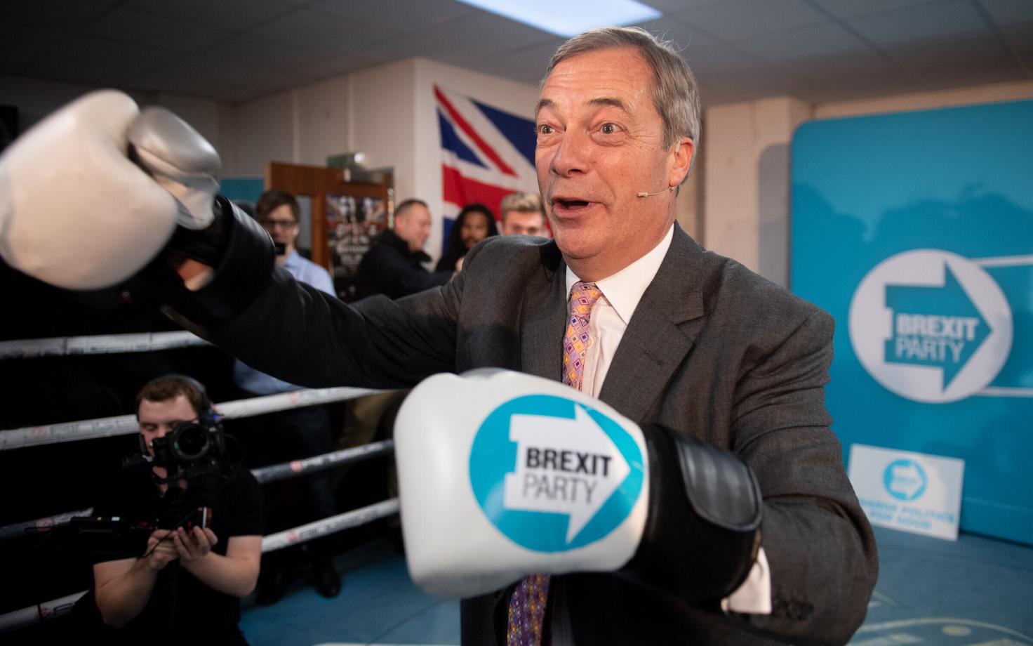 Brexiti partei juht Nigel Farage.