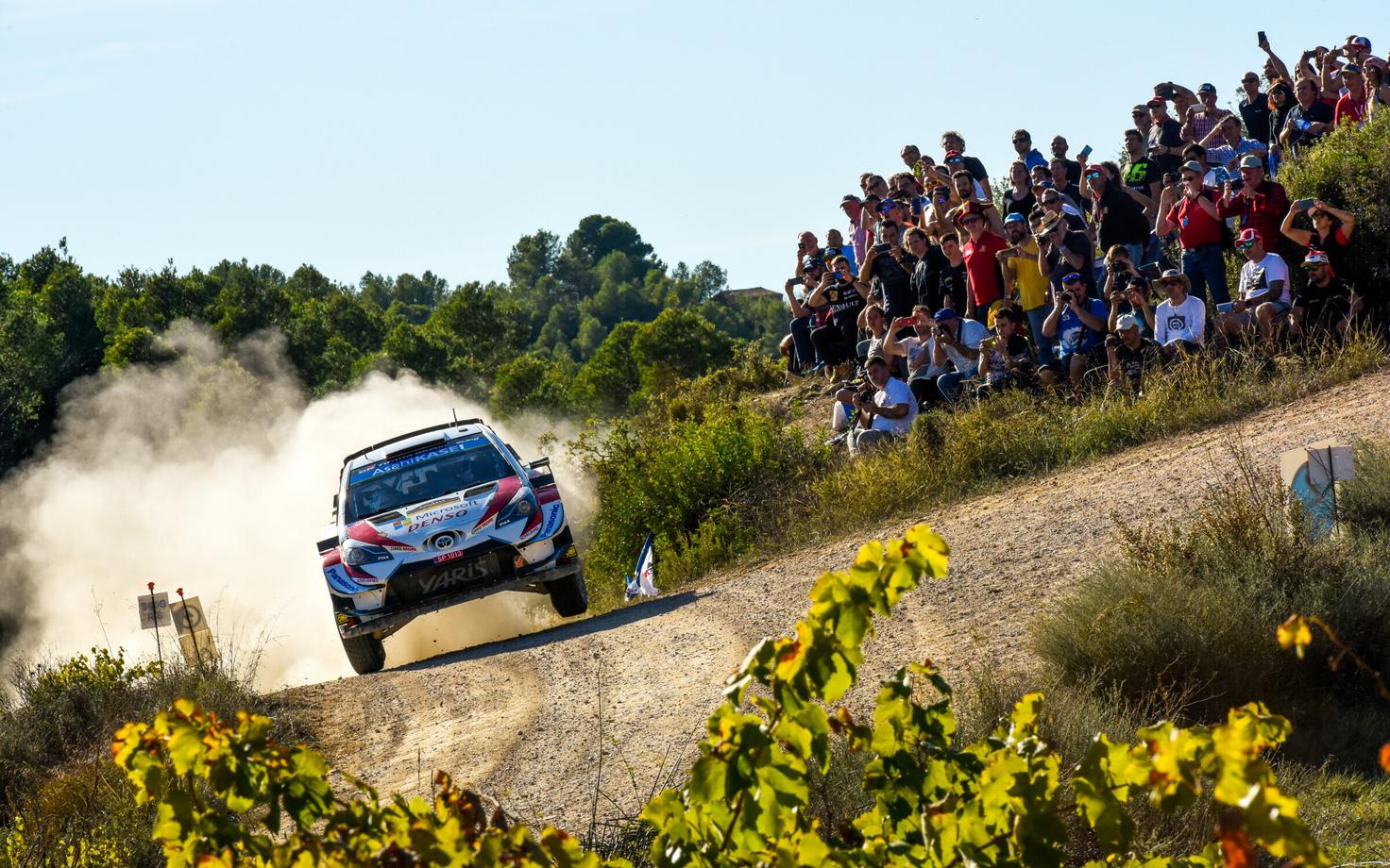 Ott Tänak (Toyota) Kataloonia rallil