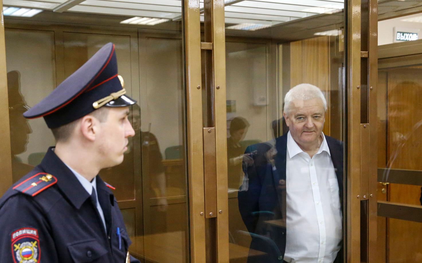 Гражданин Норвегии Фруде Берг в московском суде.