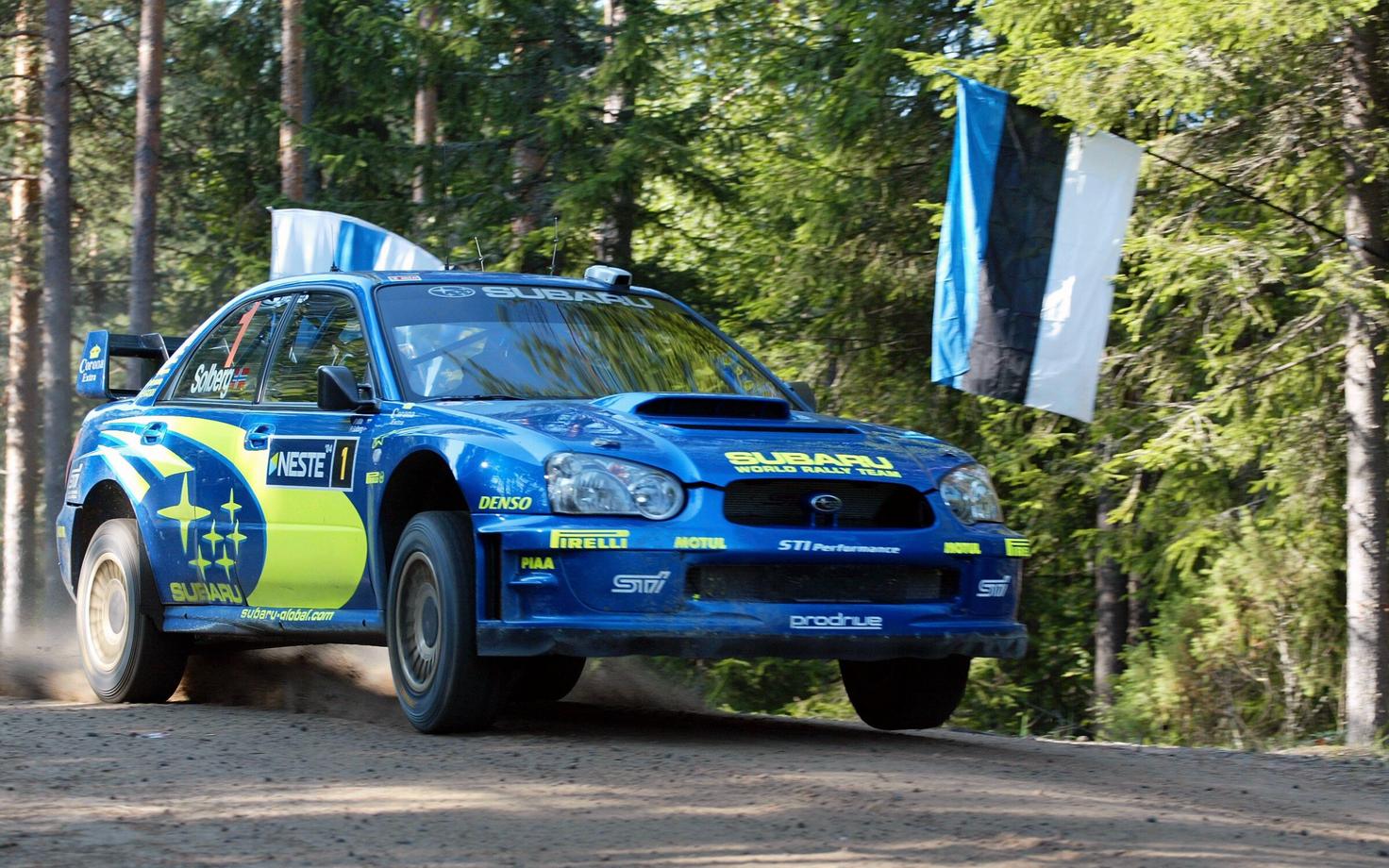 Petter Solberg 2004. aasta Soome rallil