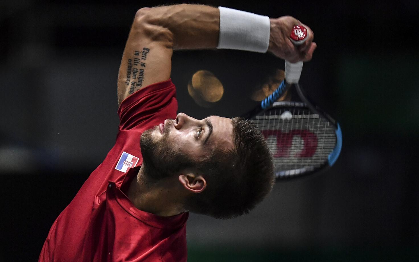 Horvaatia mängija Borna Coric
