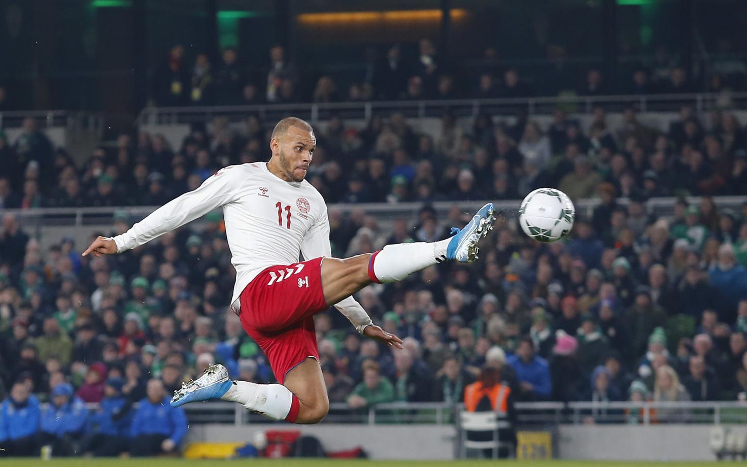 Martin Braithwaite oli taanlaste värava autor