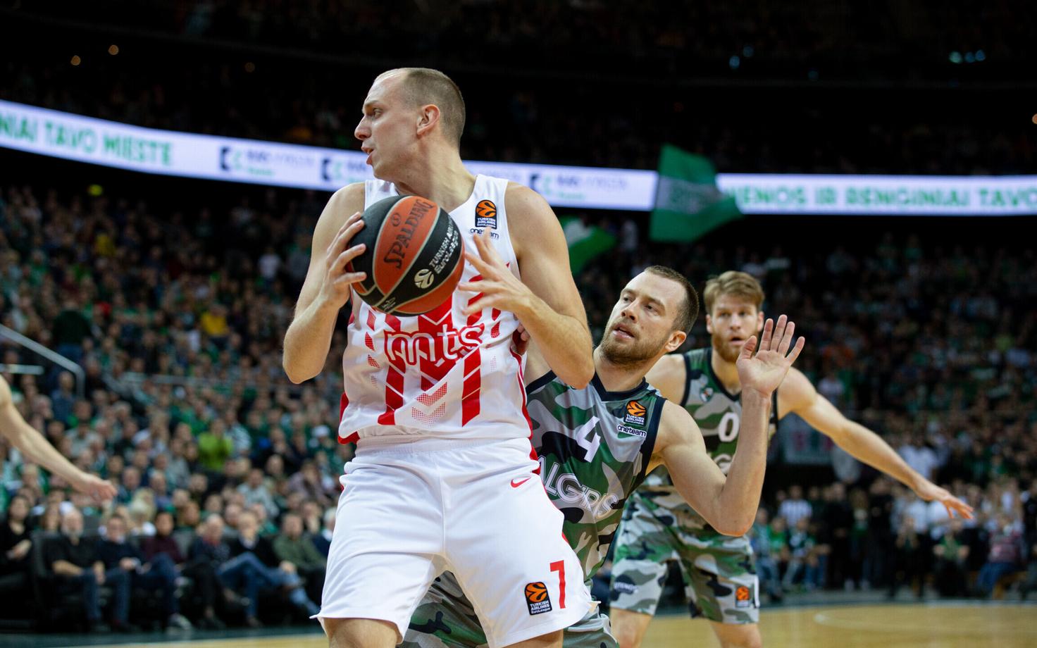 Kaunase Žalgiris - Crvena Zvezda