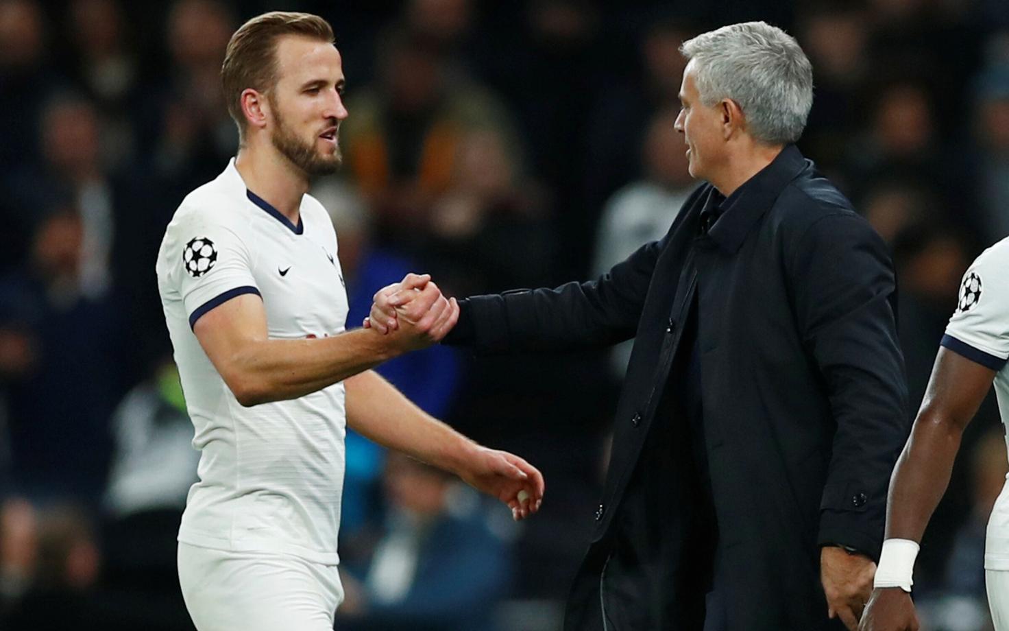 Harry Kane ja Jose Mourinho