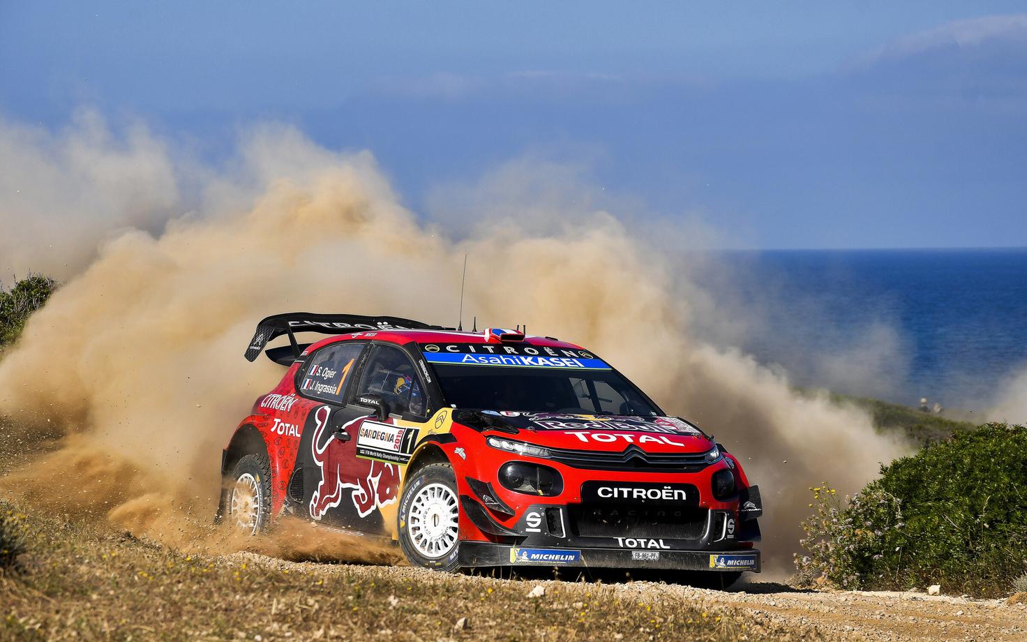 Sebastien Ogier Sardiinia rallil