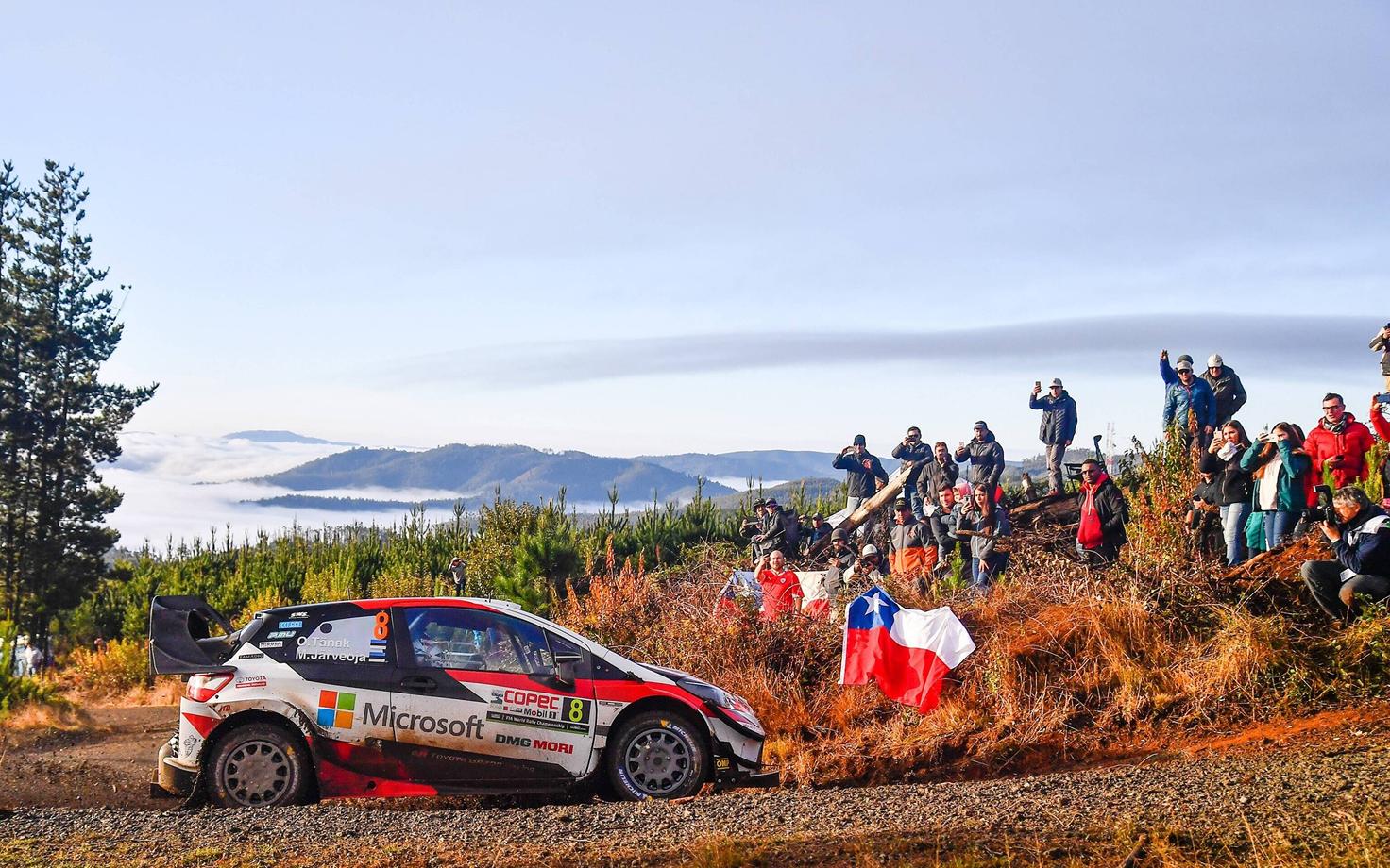 Ott Tänak - Martin Järveoja 2019. aasta Tšiili rallil