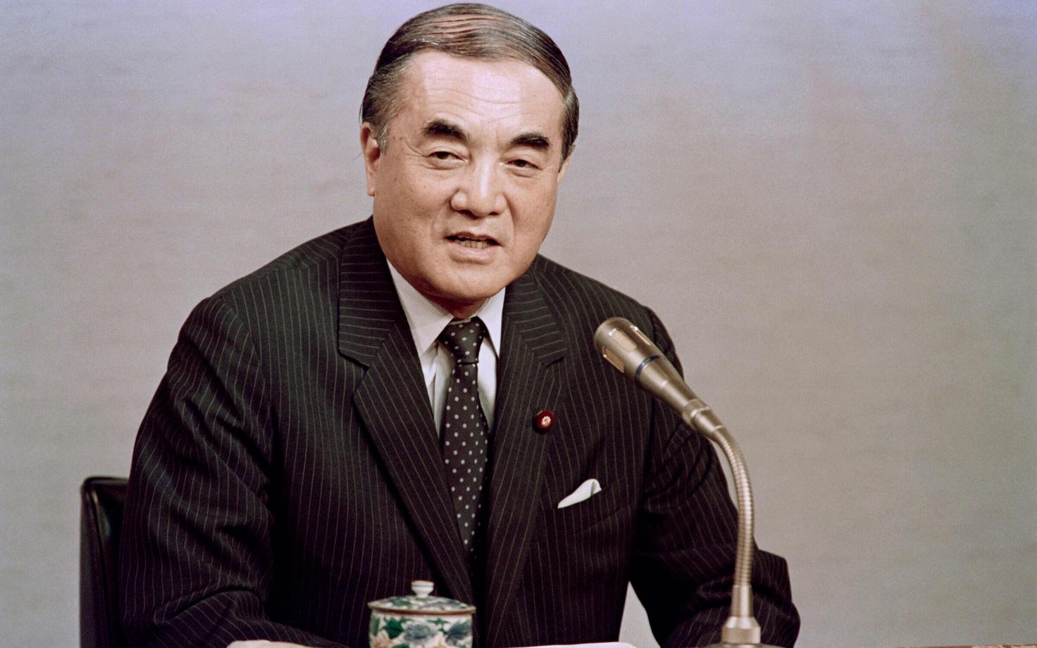Yasuhiro Nakasone 1987. aastal.