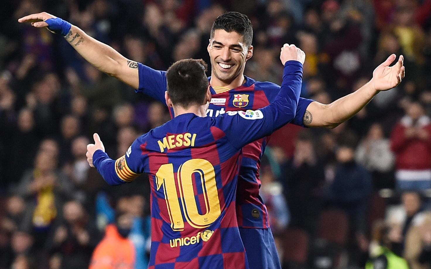 Lionel Messi ja Luis Suarez