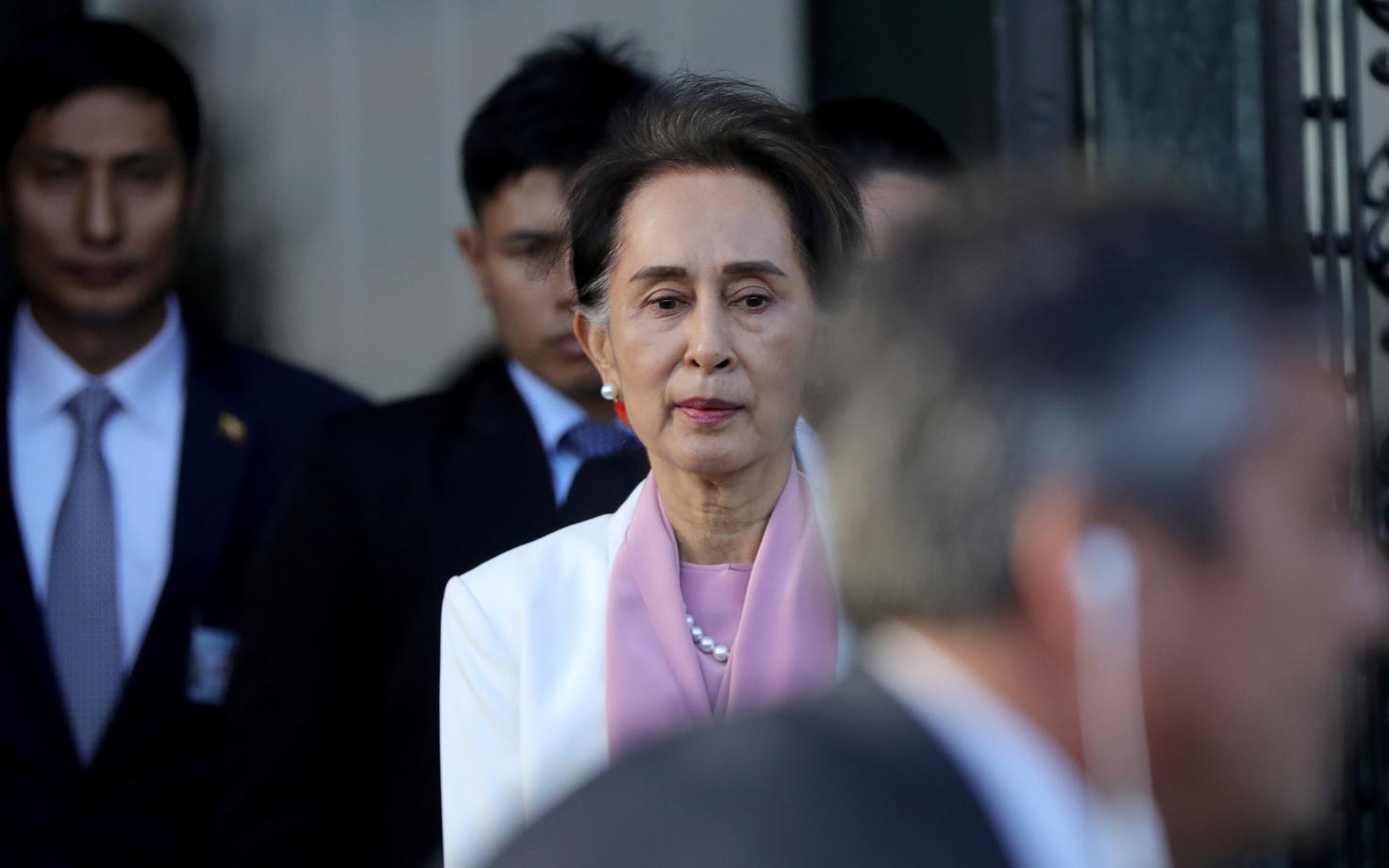 Aung San Suu Kyi Haagis.
