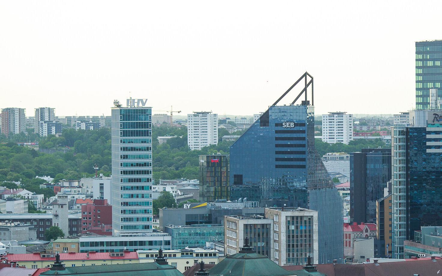 LHV ja SEB panga hooned Tallinnas