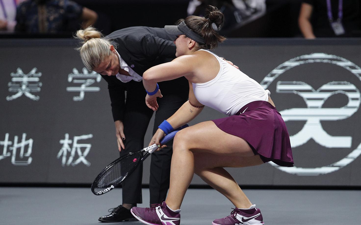 Bianca Andreescu WTA finaalturniiril
