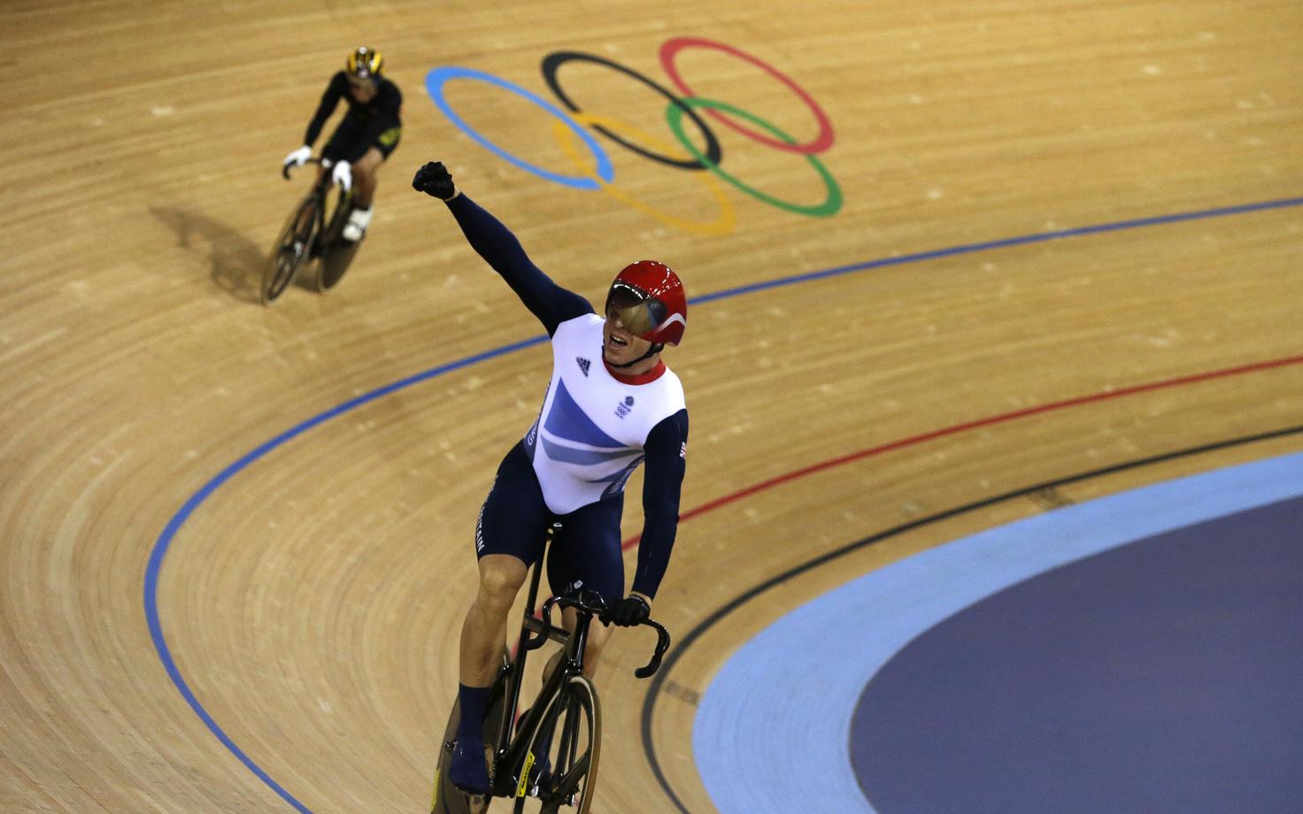 Chris Hoy 2012. aastal Londoni olümpiamängudel