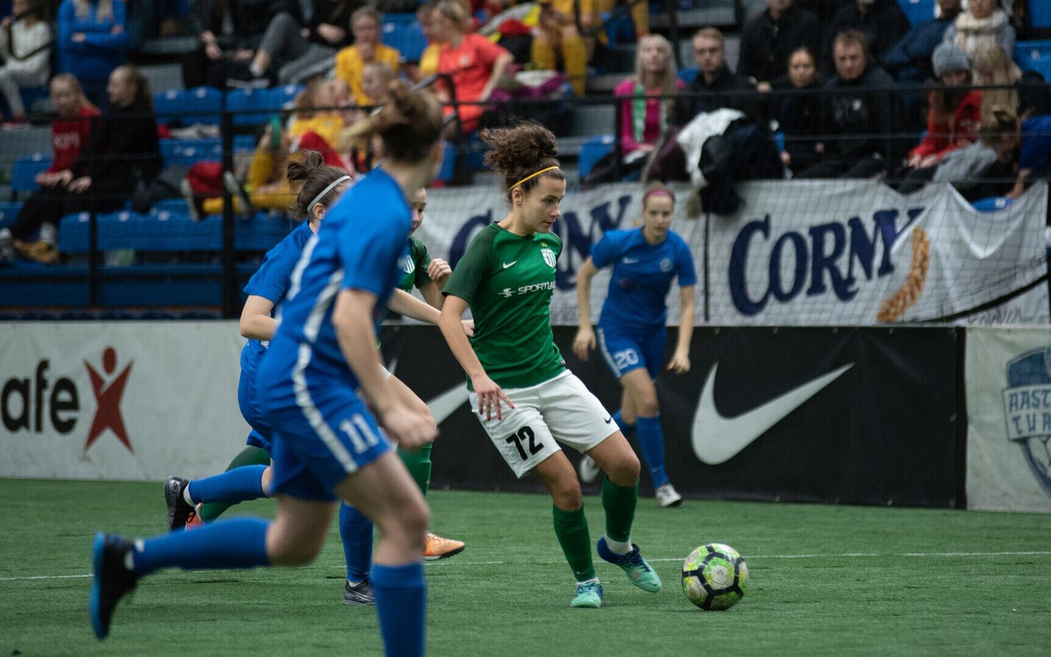 naiste meistriliiga turniir jalgpalli aastalõputurniiril