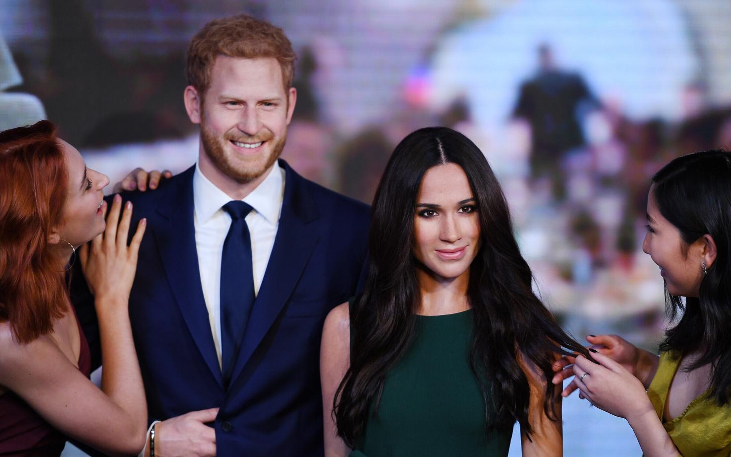 Harry ja Meghani vahakujud