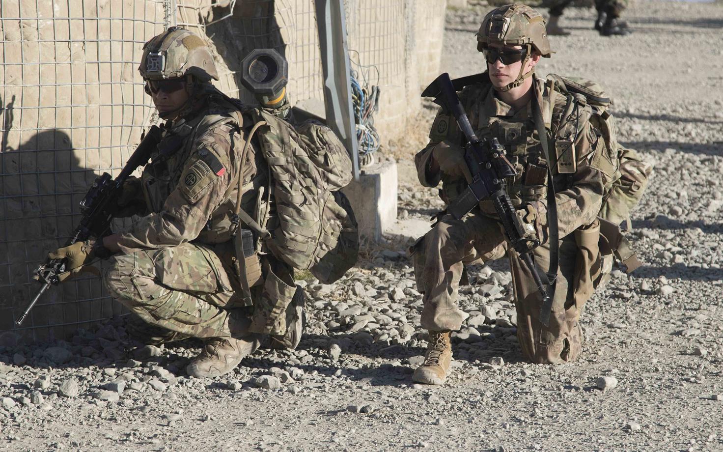NATO missiooni Resolute Support sõdurid Afganistanis.