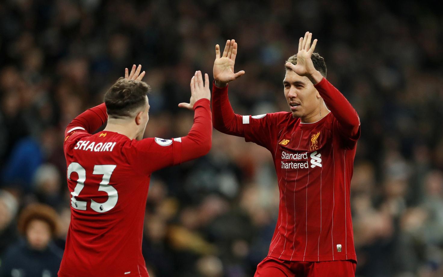 Xherdan Shaqiri ja Roberto Firmino (mõlemad Liverpoolist)