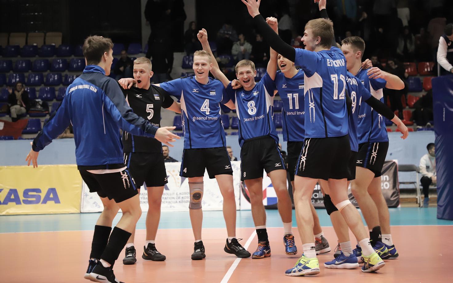 Eesti U-20 võrkpallikoondis
