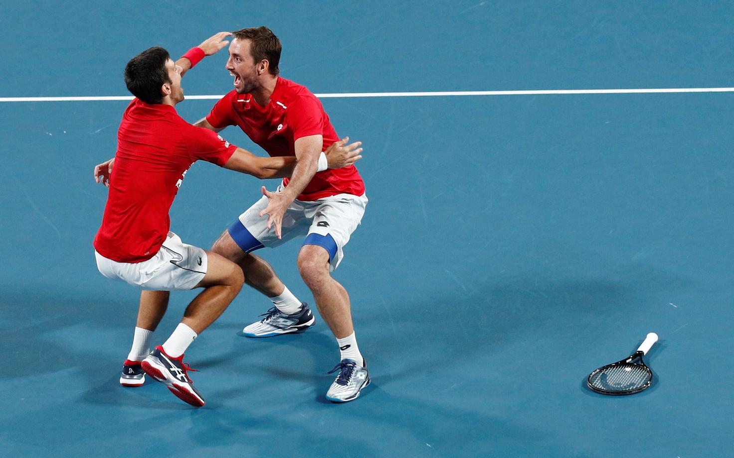 Novak Djokovic ja Viktor Troicki
