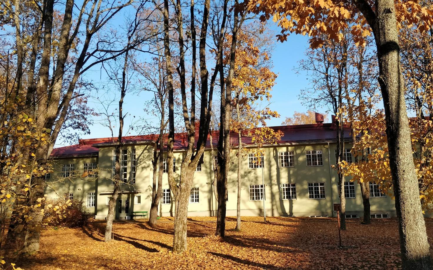Viljandi haigla psühhiaatrilise sundravi hoone.