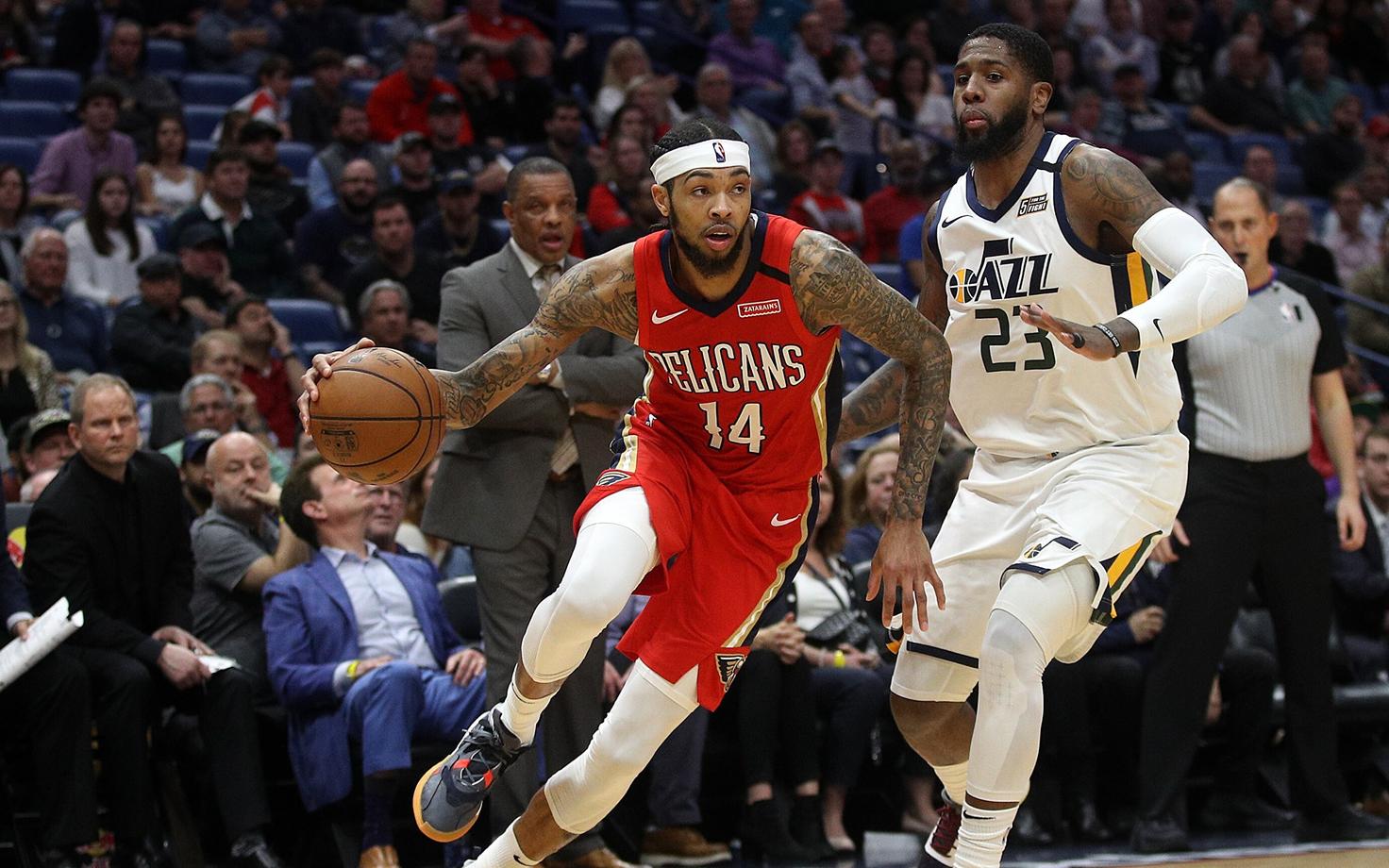 Brandon Ingram mängus Utah Jazzi vastu