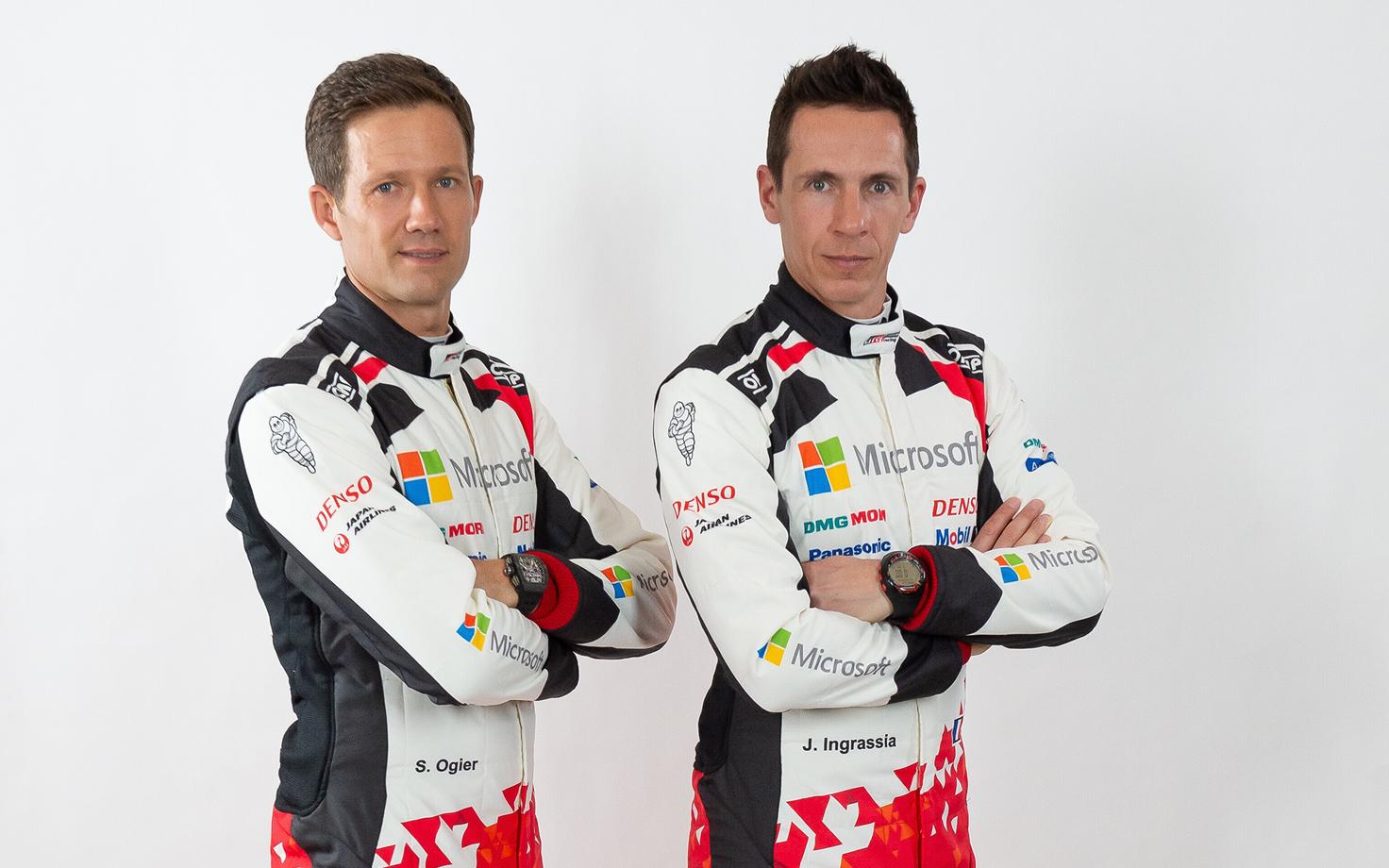 Sebastien Ogier ja tema kaardilugeja Julien Ingrassia.