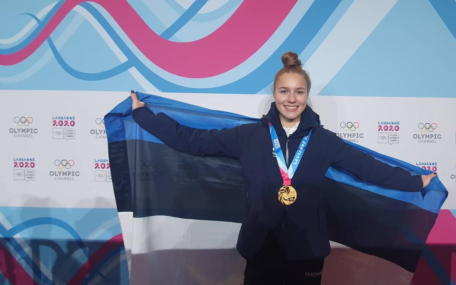 Kelly Sildaru kuldmedaliga
