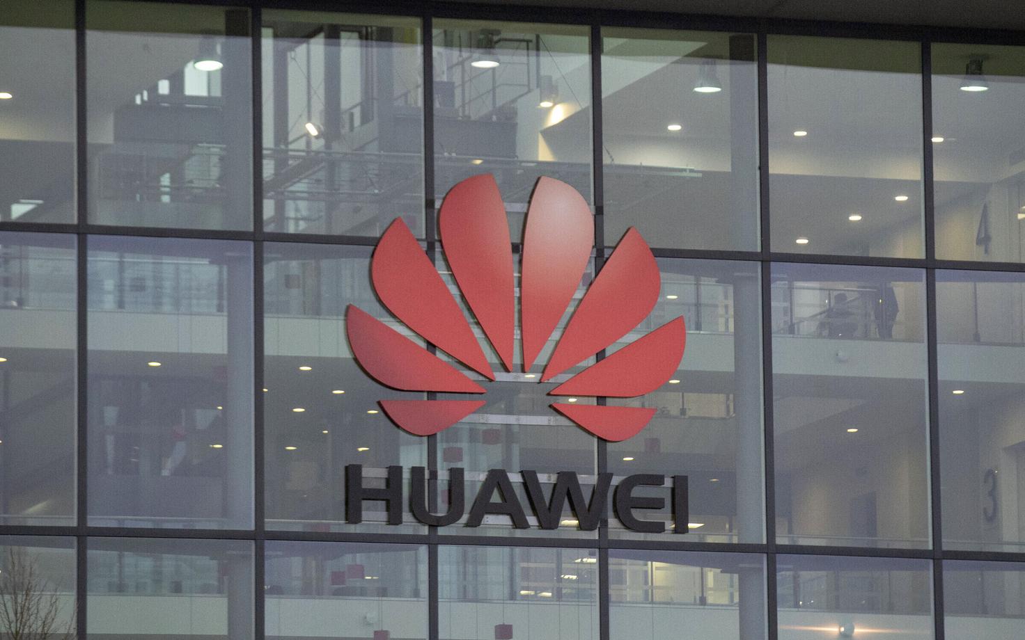 Huawei kontor Londonis.