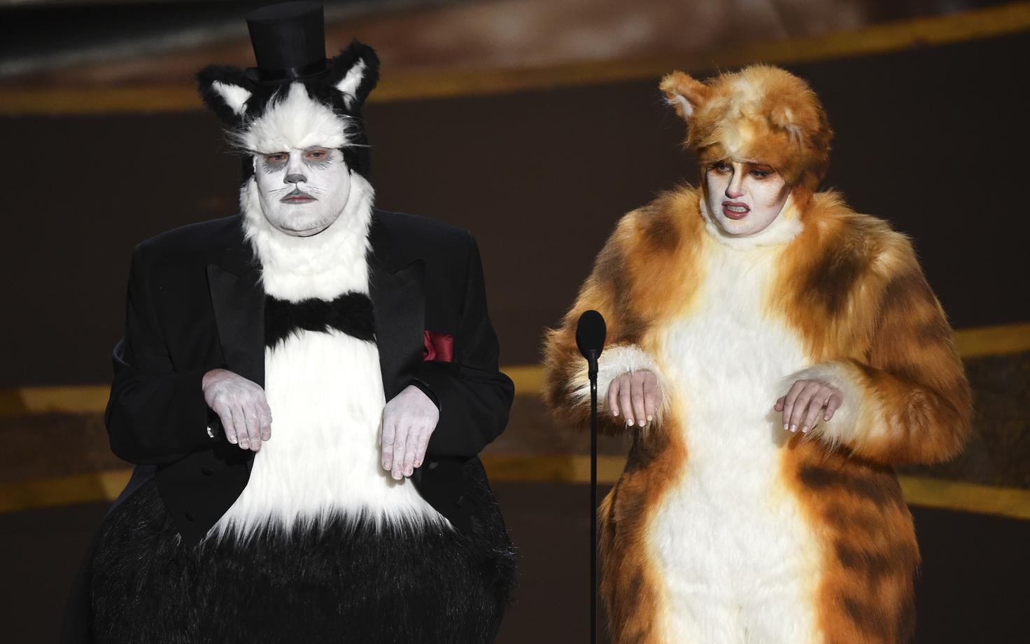James Corden ja Rebel Wilson