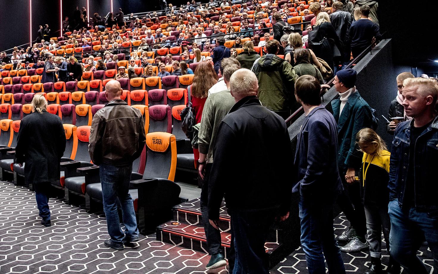 В кинотеатре. Иллюстративный снимок.