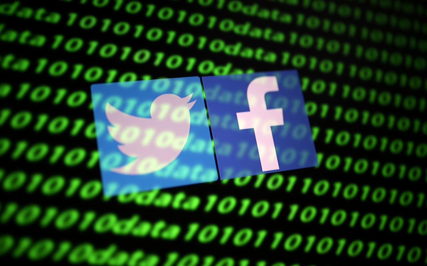Twitter ja Facebook.