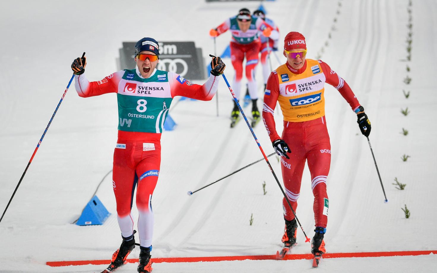 Paal Golberg ja Aleksandr Bolšunov